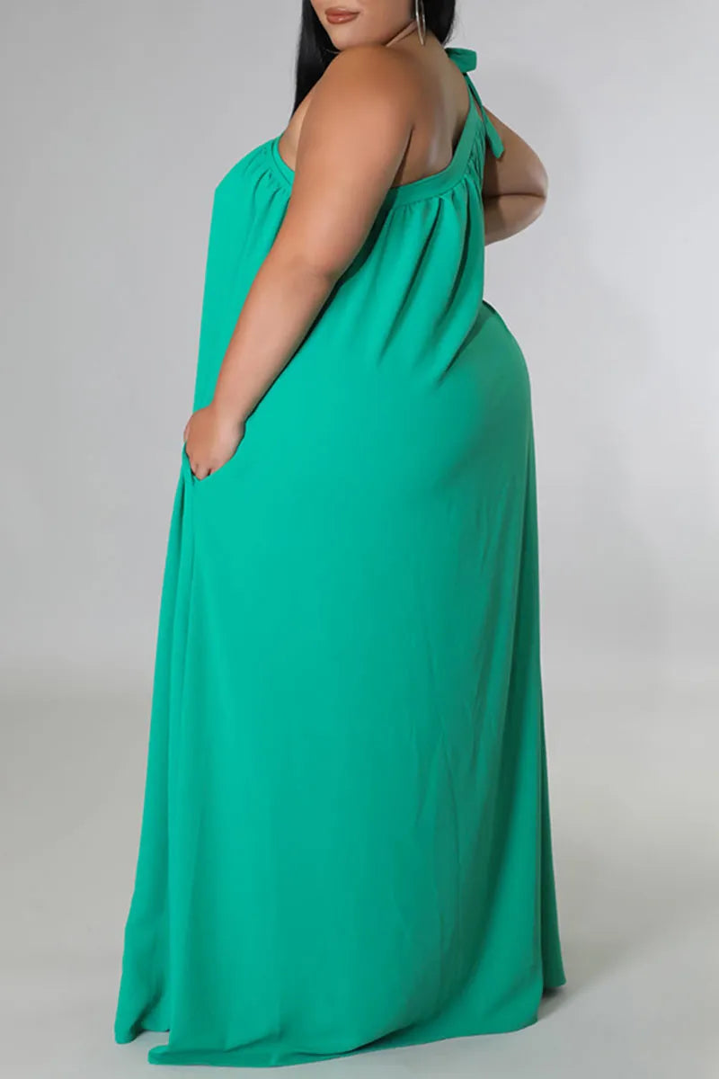 THE "UNBOTHERED & BOOKED" MAXI DRESS