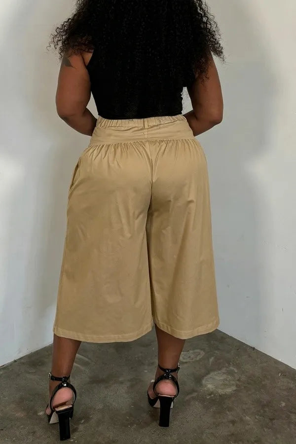 THE "SOFT LIFE LUXE" CULOTTE PANTS