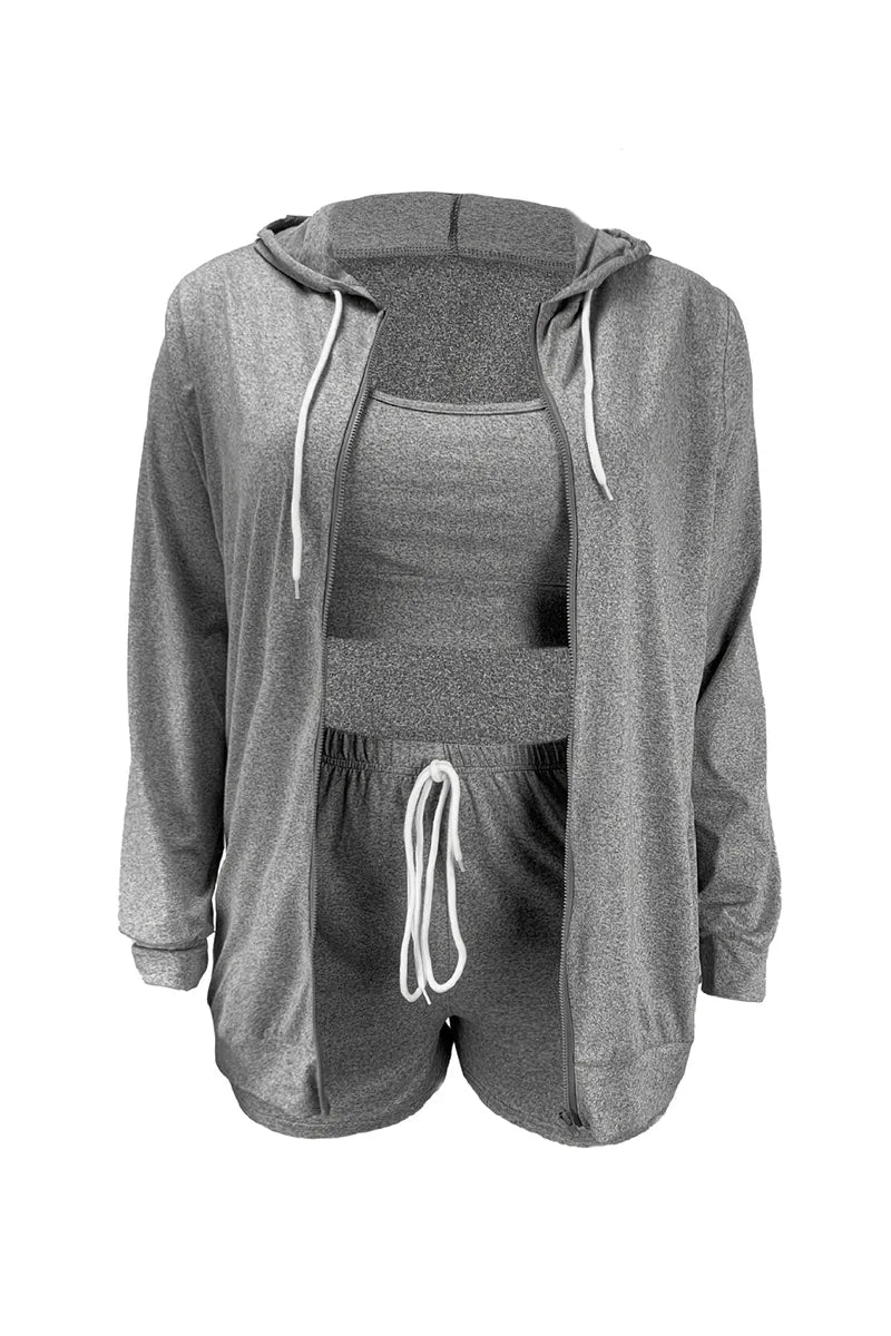 THE "OFF DUTY BADDIE" SHORTS SET