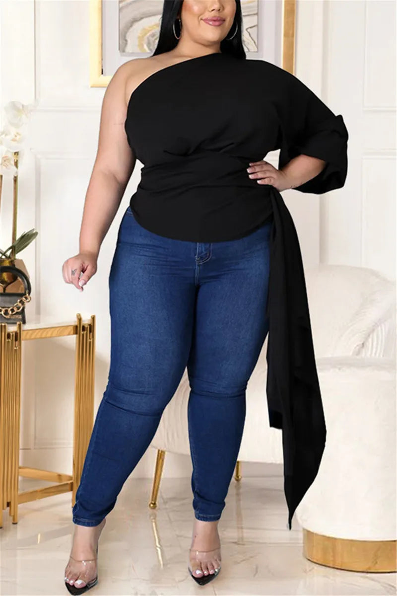 THE "SIDE PIECE" BLOUSE