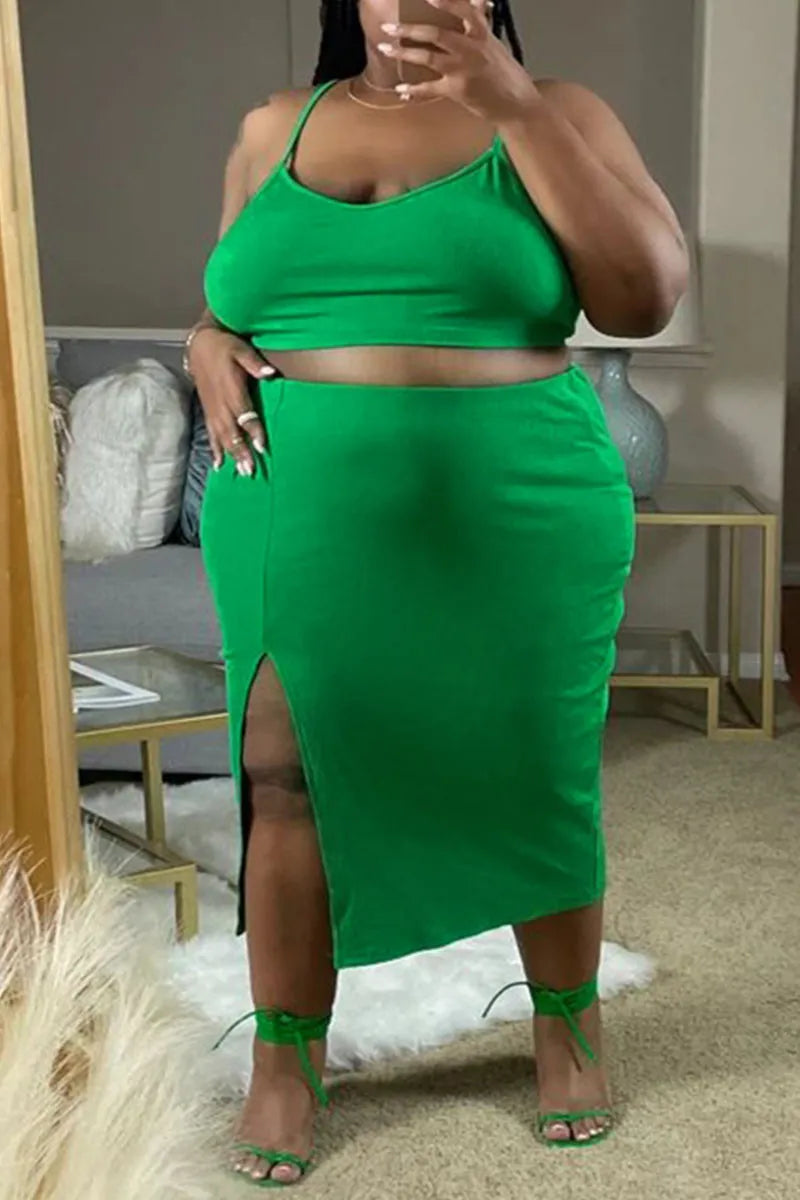 THE "BODY LANGUAGE" SKIRT SET