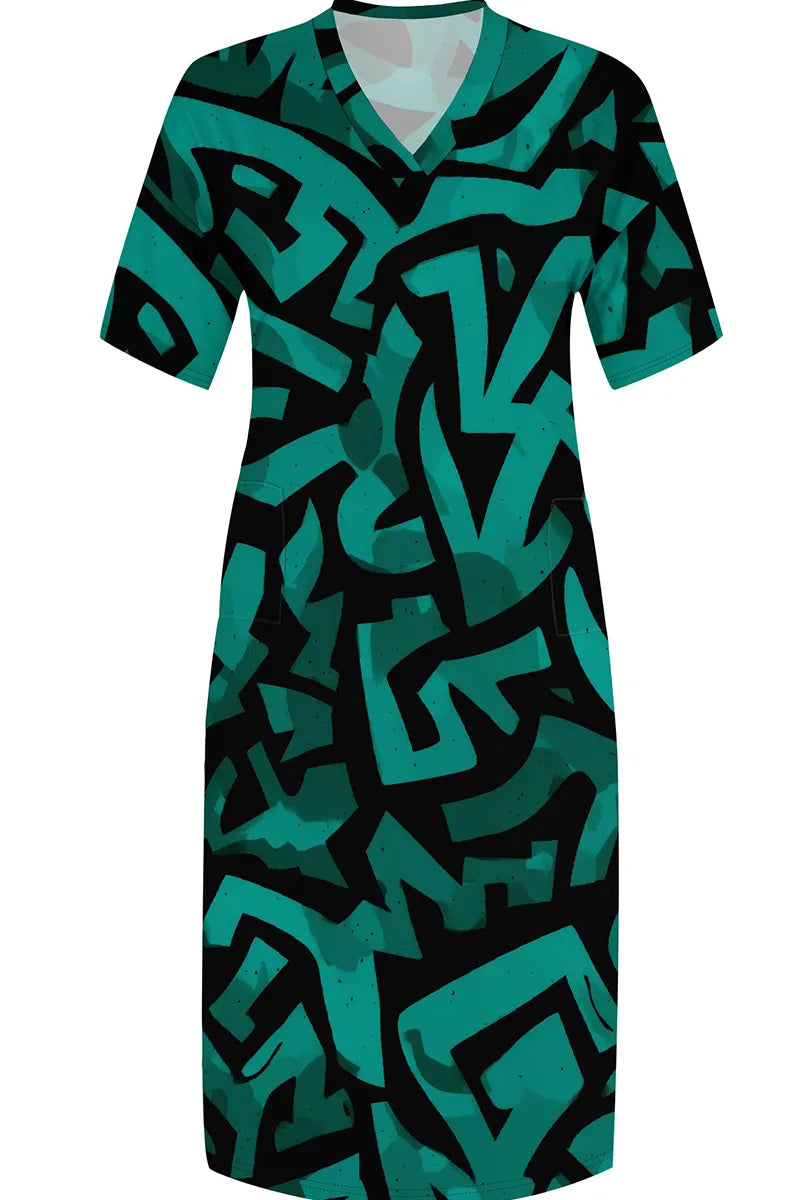 THE "TORTOISE SHELL" MAXI DRESS