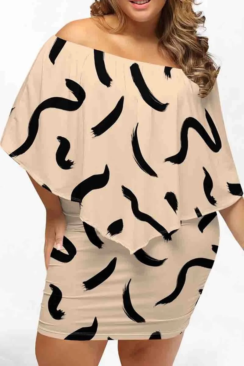 THE "ABSTRACT ATTRACTION" MINI DRESS