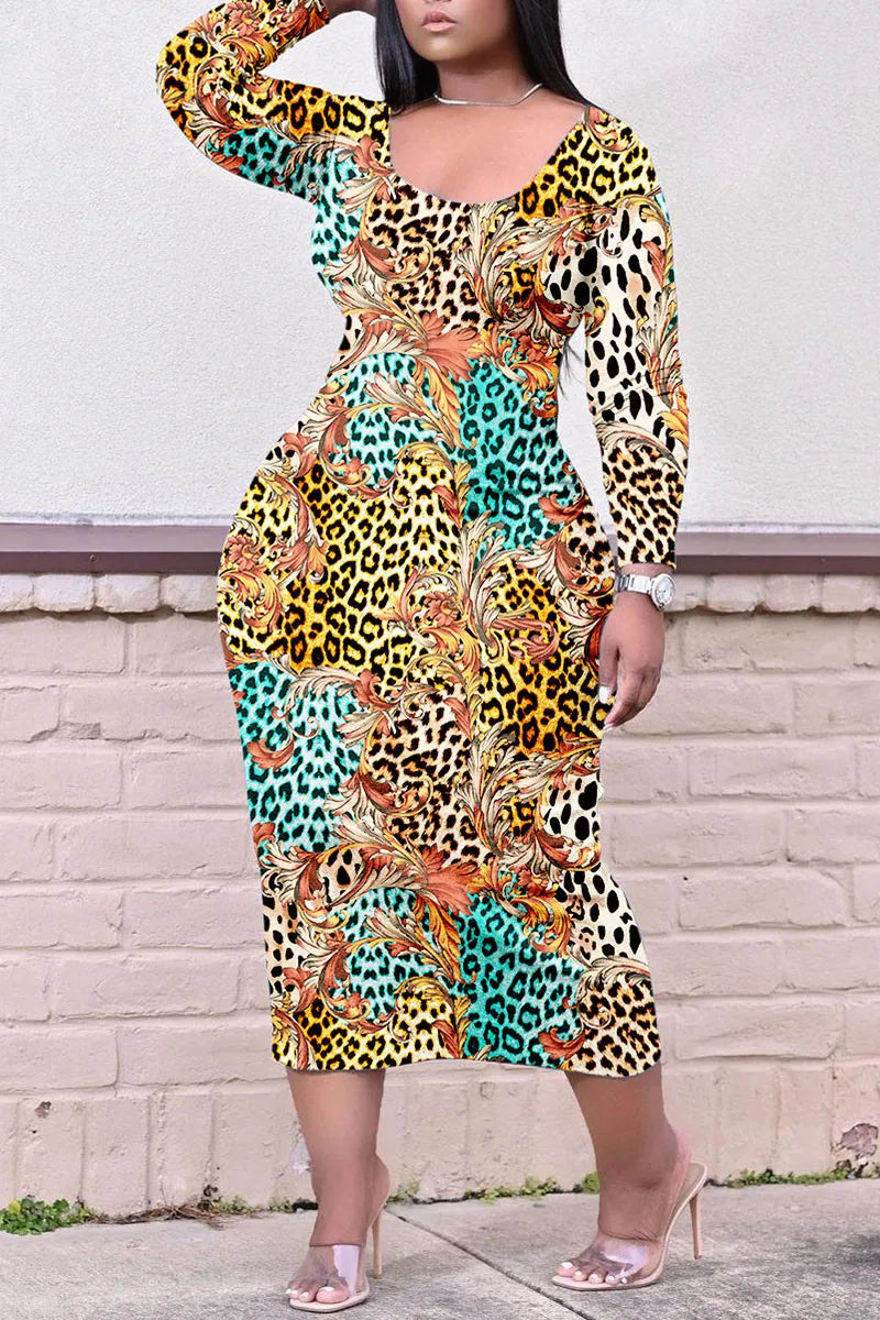 THE "POP ART 2" MIDI DRESS