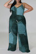 THE "POCKET FULL OF PRESSURE" DENIM ILLUSION JUMPSUIT