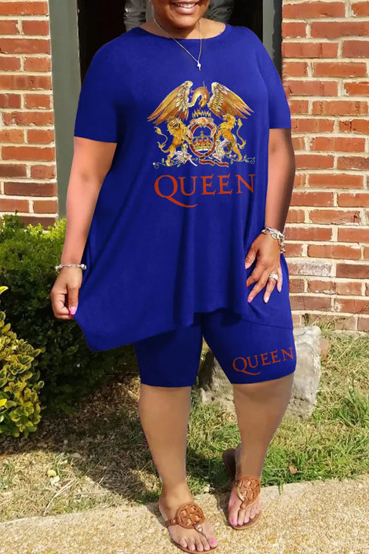 THE "ALL HAIL THE QUEEN" SHORTS SET
