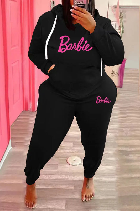 THE "SWEATING OVER BARBIE" PANTS SET