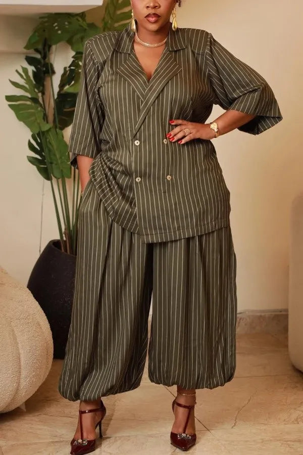 THE "BOARDROOM BEAUTY" PANTS SET
