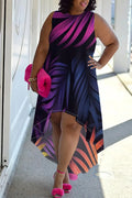 THE "MIDNIGHT MIRAGE" HIGH-LOW DRESS