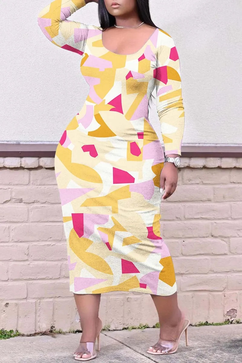 THE "POP ART" MIDI DRESS