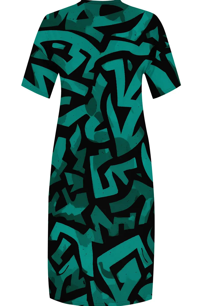 THE "TORTOISE SHELL" MAXI DRESS