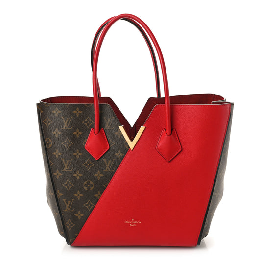 LV Monogram Kimono Tote Cherry