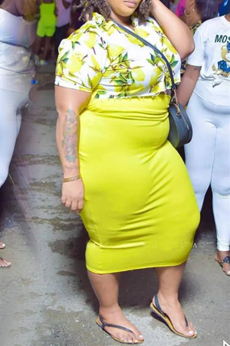 THE "LEMON LUXE" SKIRT SET