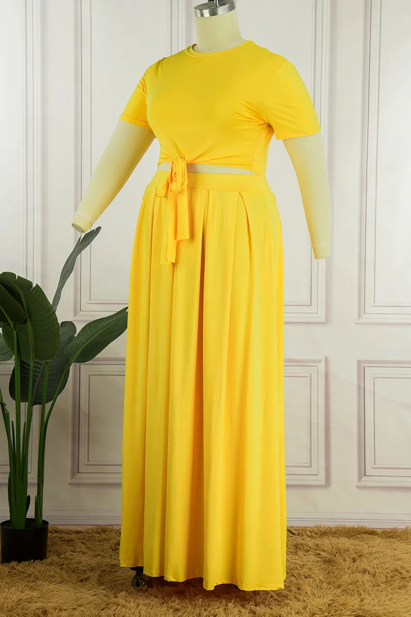 THE "PRETTY PRIVILEGE" MAXI SKIRT SET