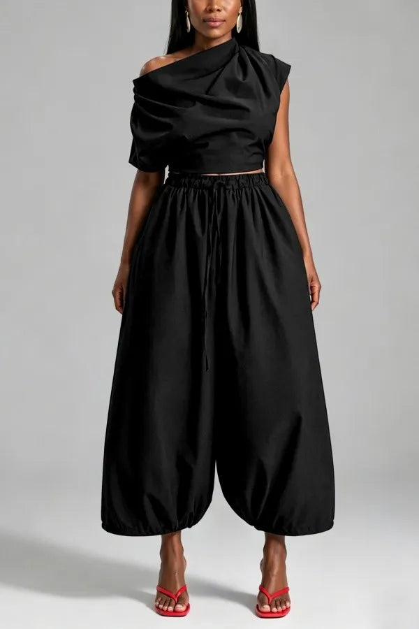 THE "FIRST CLASS STATEMENT" PANTS SET