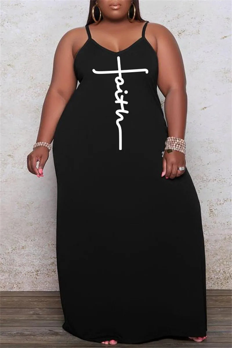 THE "FAITHFUL ONE" MAXI DRESS