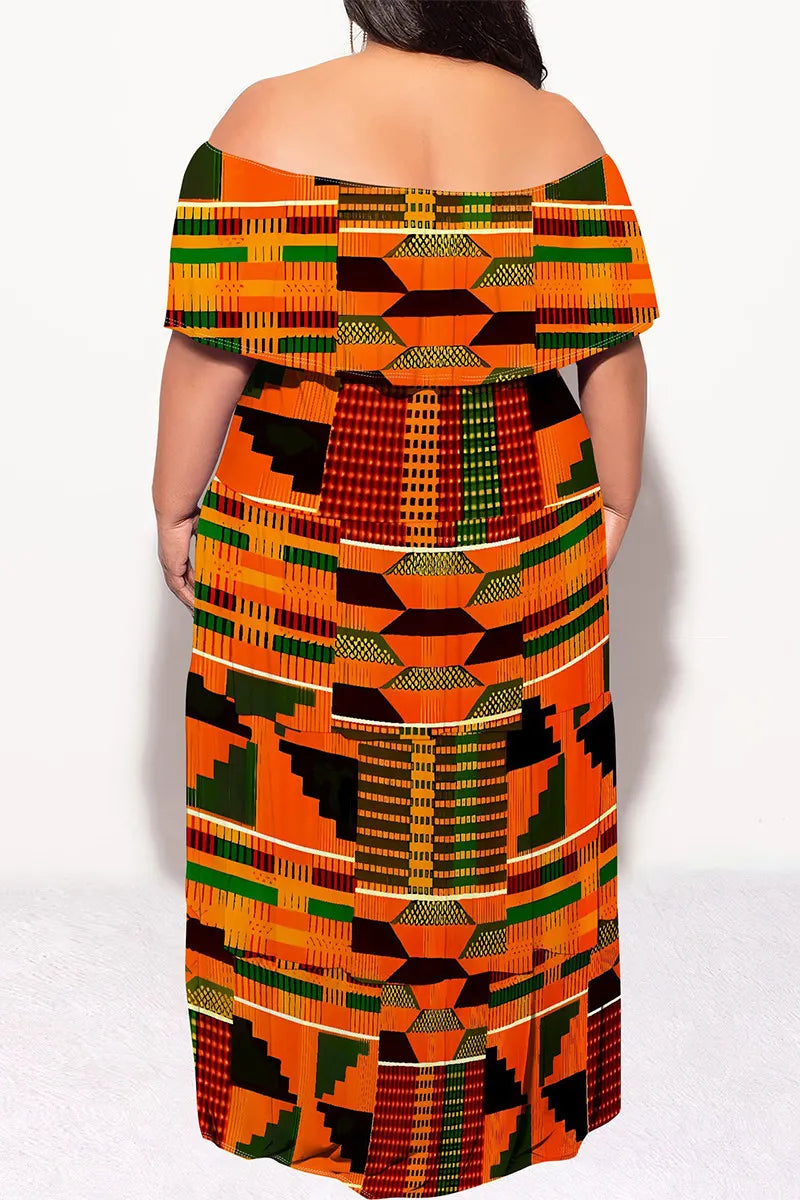 THE "ROYAL ROOTS" MAXI DRESS