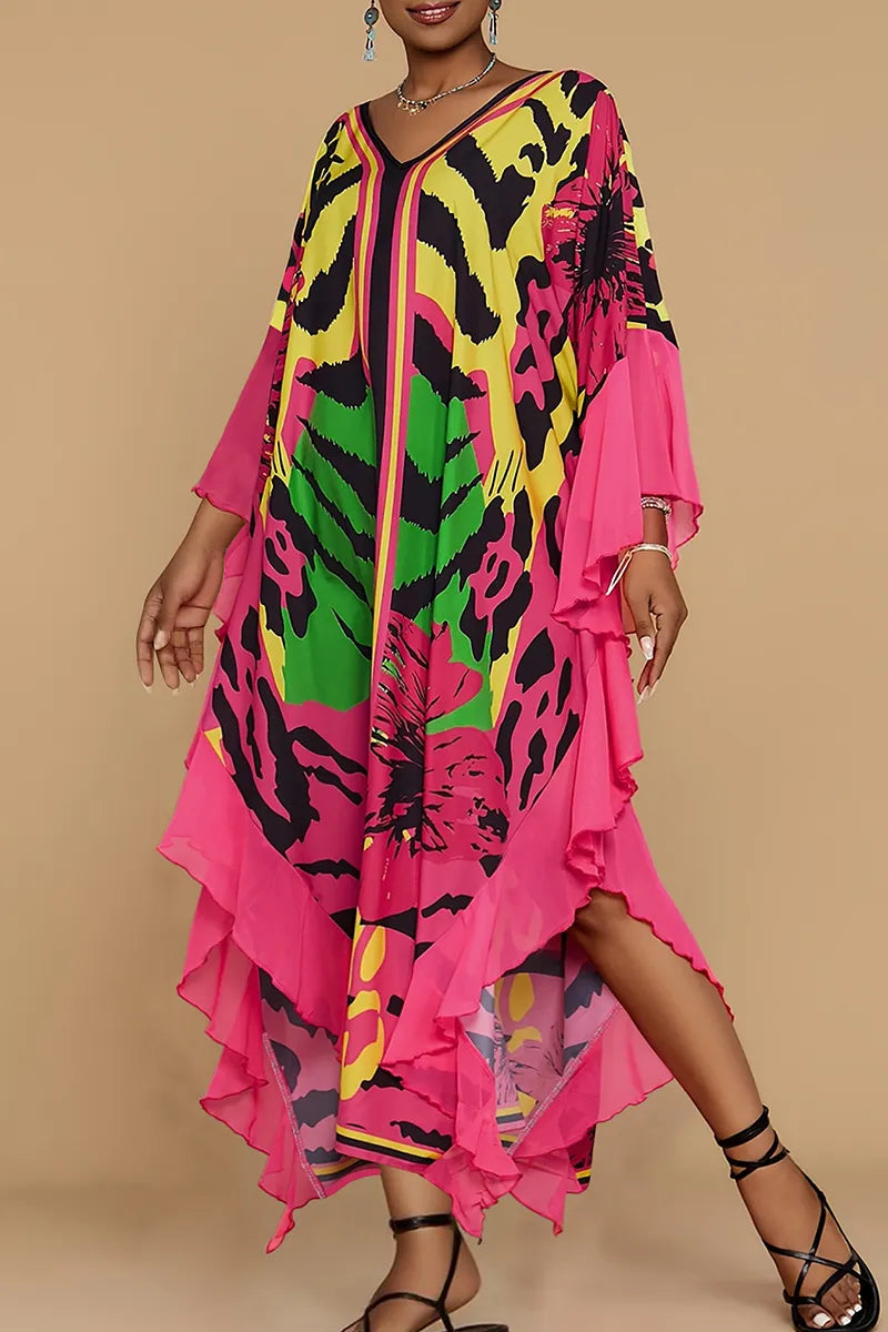 THE "WILD & FREE" MUU MUU MAXI DRESS (6X frinedly)