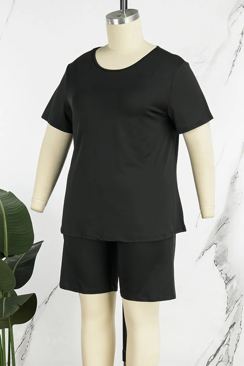 THE "BIKER BADDIE" SHORTS SET