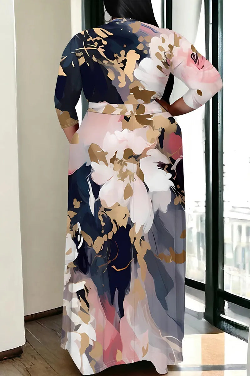 THE "POWER OF THE FLOWER" MAXI DRESS