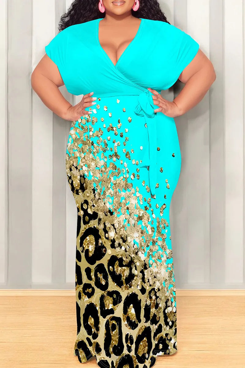 THE "LUXURY CURVE" WRAP MAXI DRESS