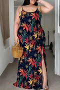 THE "TROPICAL TEMPTATION" MAXI DRESS