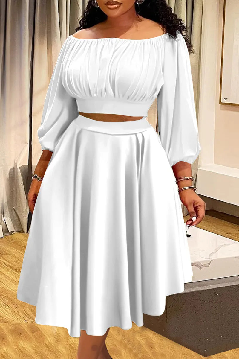 THE "SPIN THE BLOCK" SKIRT SET