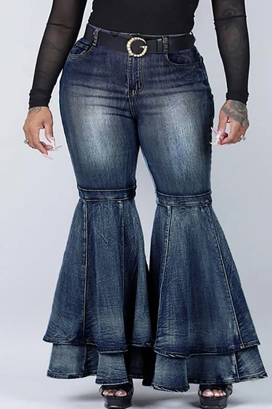 THE "DENIM BELL" PANTS