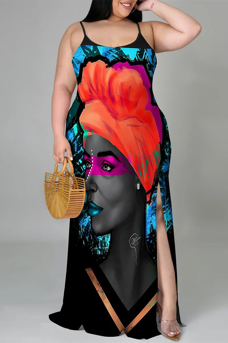 THE "CANVAS of a QUEEN" MAXI DRESS