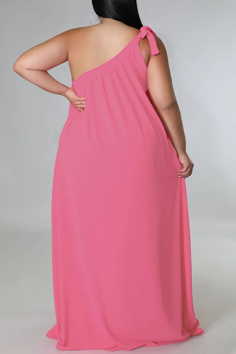 THE "UNBOTHERED & BOOKED" MAXI DRESS