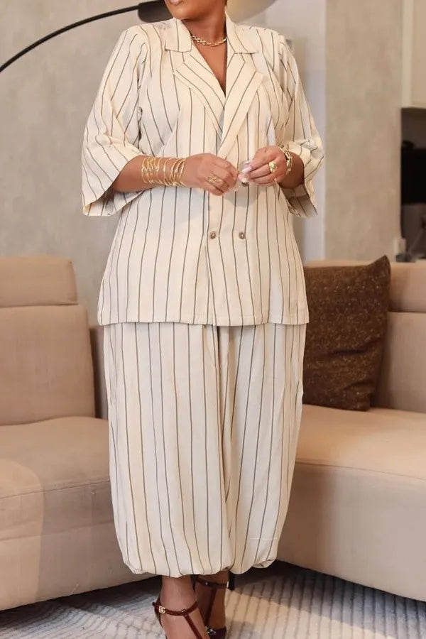 THE "BOARDROOM BEAUTY" PANTS SET