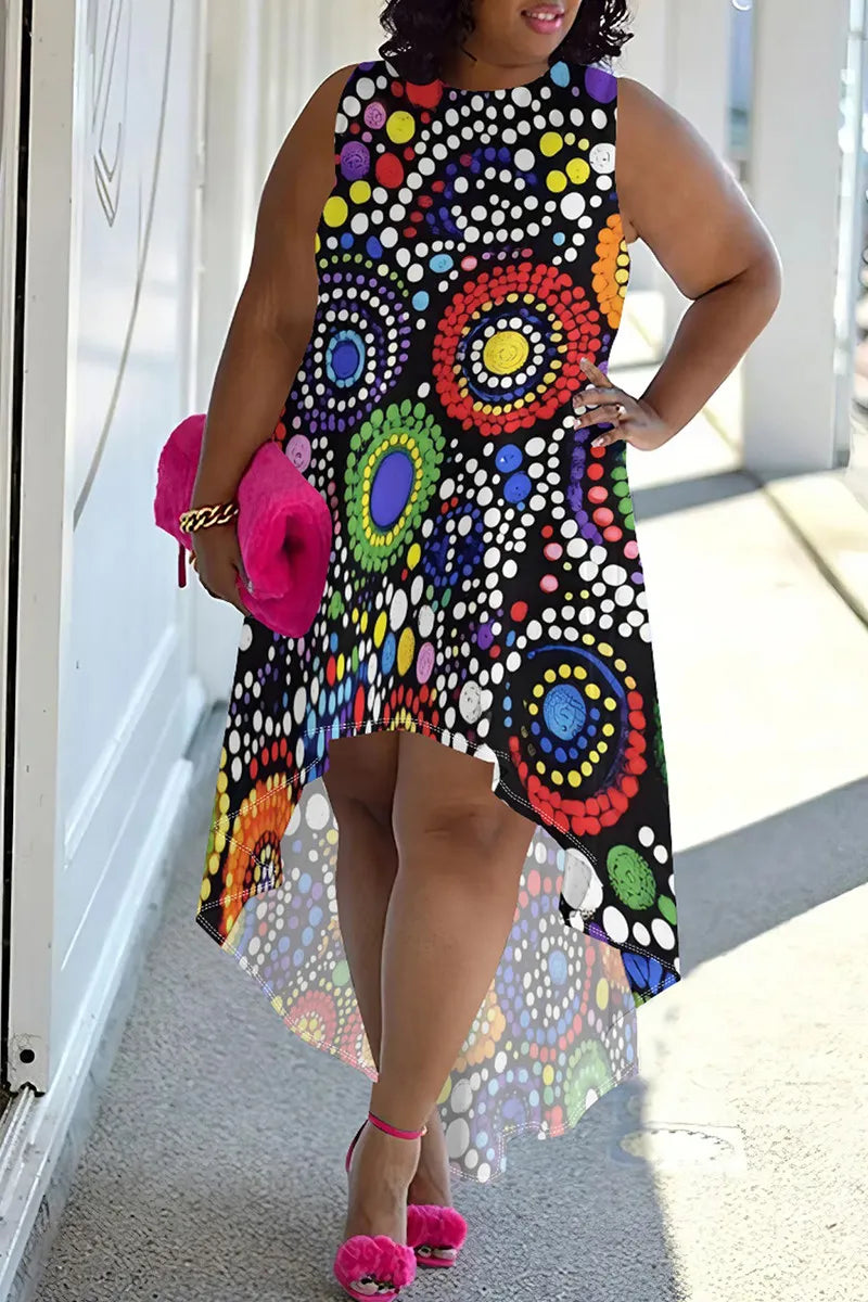 THE "ART OF CONFIDENCE" HIGH-LOW DRESS