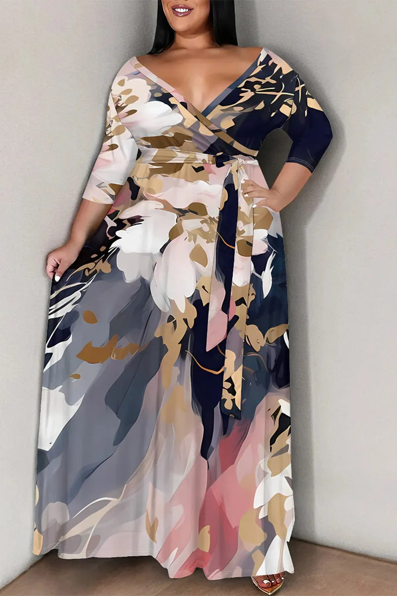 THE "POWER OF THE FLOWER" MAXI DRESS