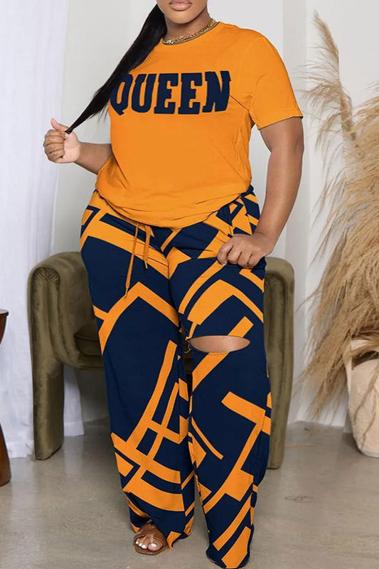 THE "QUEEN'S OFF DAY" PANTS SET