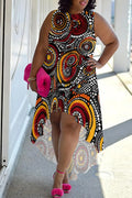 THE "ART OF CONFIDENCE" HIGH-LOW DRESS
