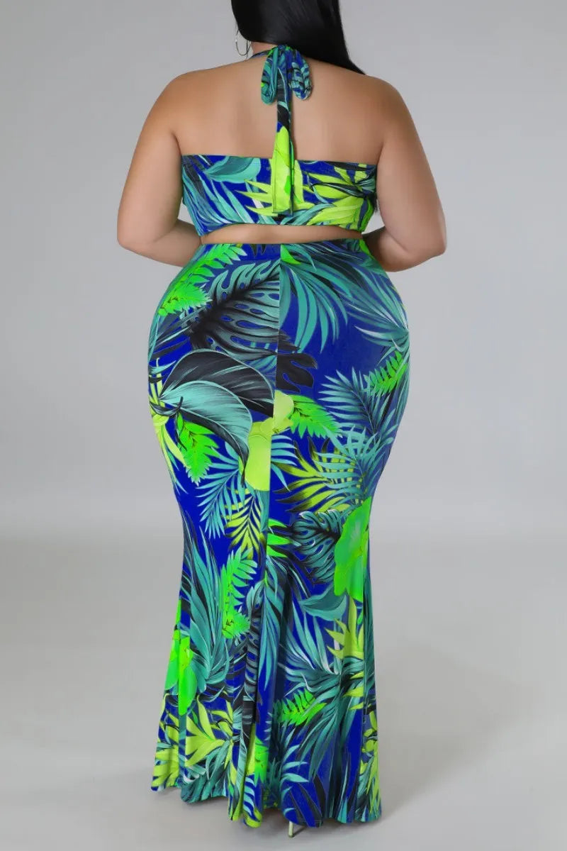 THE "TROPICAL BADDIE" SKIRT SET