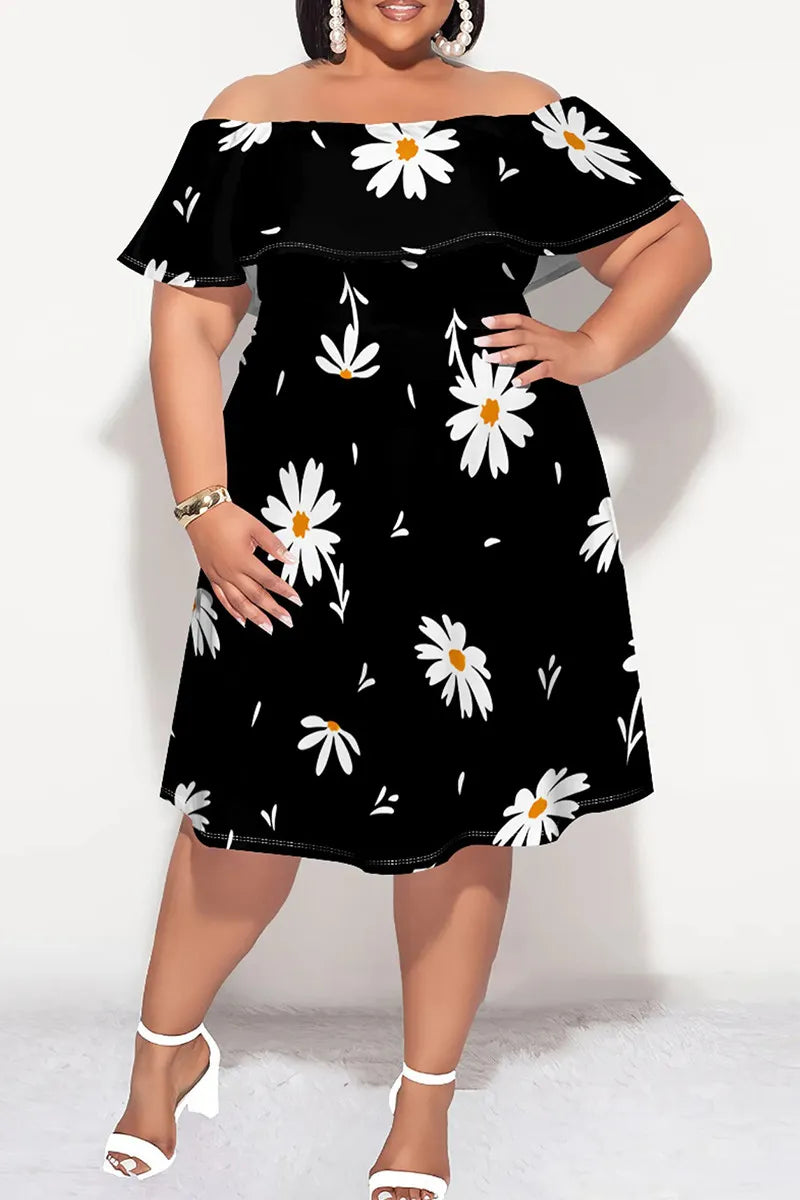 THE "BLOOM & BREEZE" MIDI DRESS
