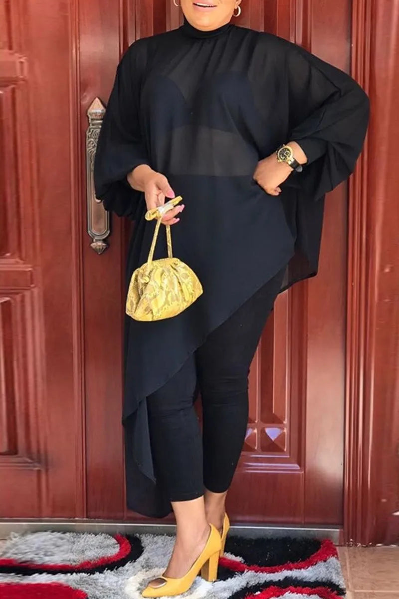 THE "SILK PRESS" BLOUSE