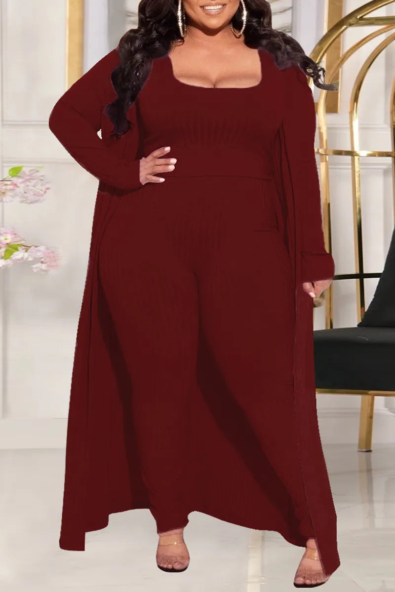 THE "BLACK CARD ENERGY" 3pc PANTS SET