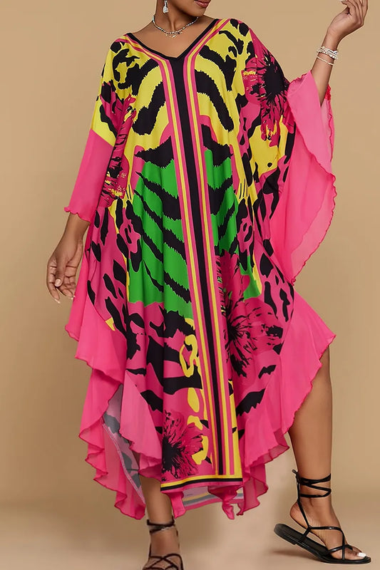 THE "WILD & FREE" MUU MUU MAXI DRESS (6X frinedly)