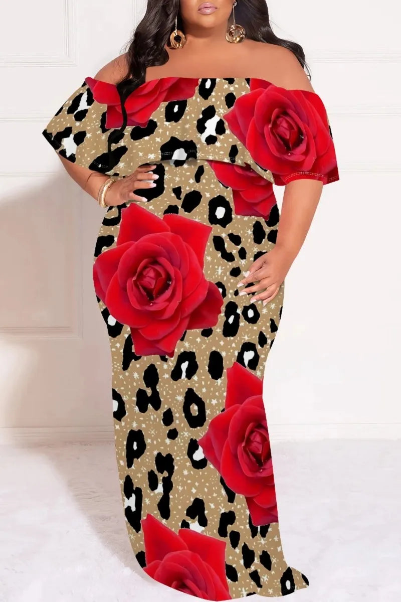 THE "PETALS & POWER" MAXI DRESS