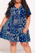 THE "PAISLEY DREAMS" MINI DRESS
