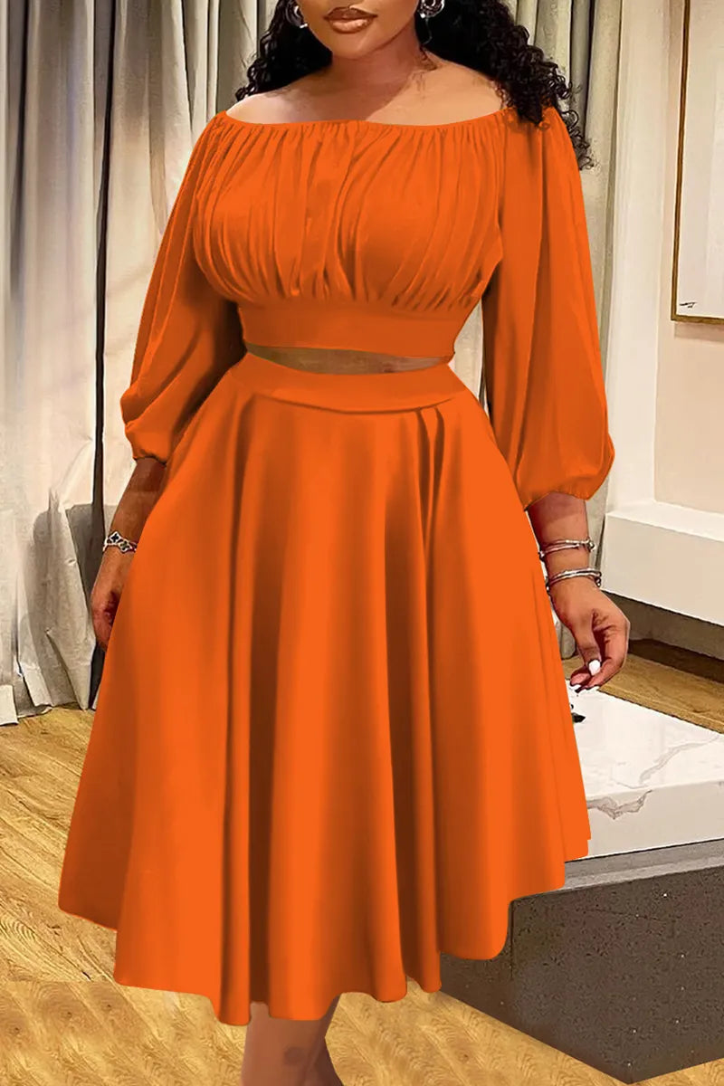 THE "SPIN THE BLOCK" SKIRT SET