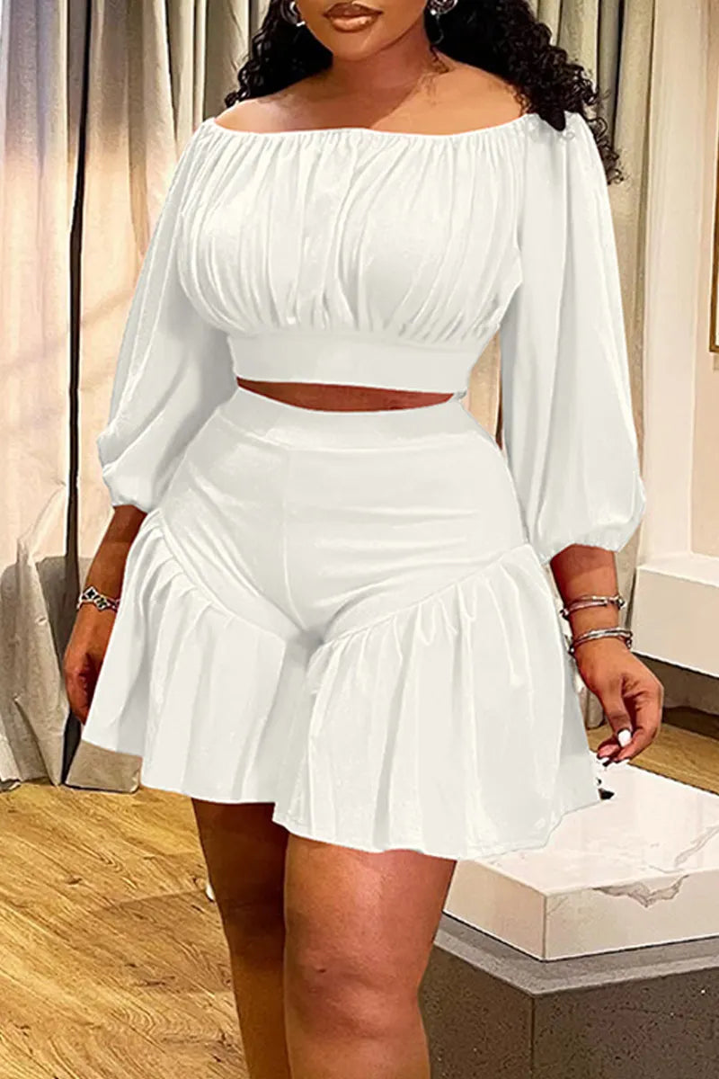 THE "PRETTY LITTLE THING" SHORTS SET