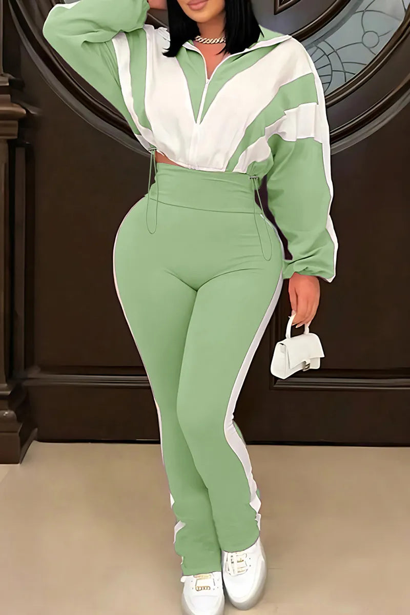 THE "ONLY RUNNING TO THE MONEY" PANTS SET