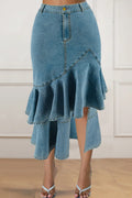 THE "DENIM & DELUSIONS" JEAN SKIRT