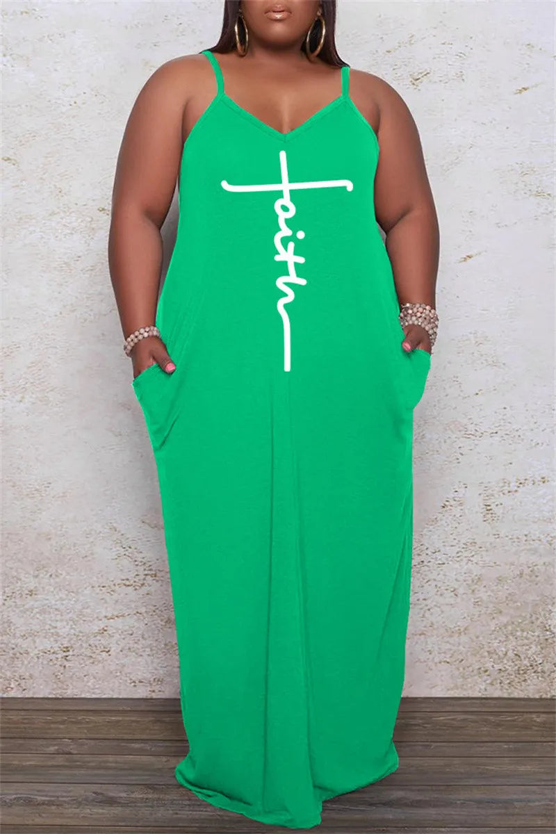 THE "FAITHFUL ONE" MAXI DRESS