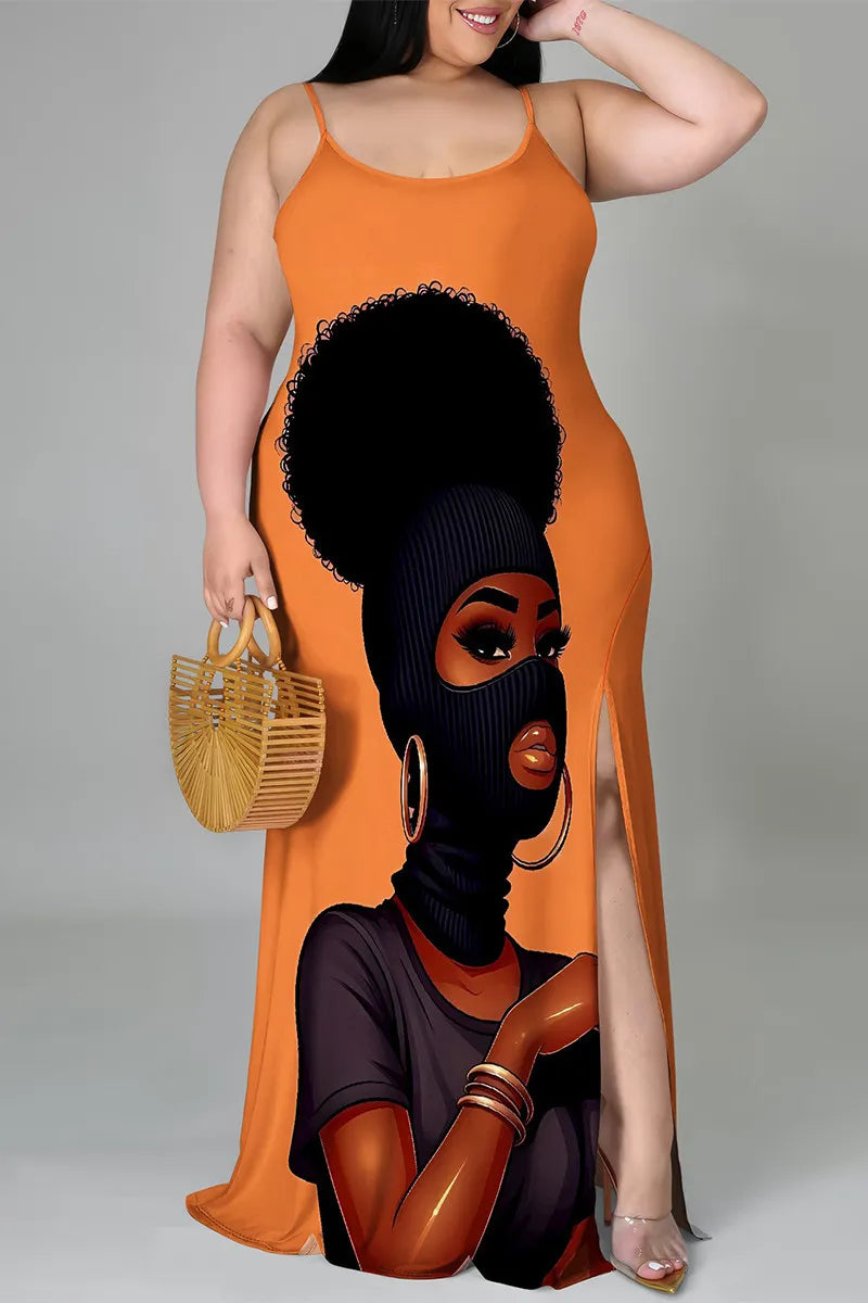 THE "CANVAS of a QUEEN" MAXI DRESS