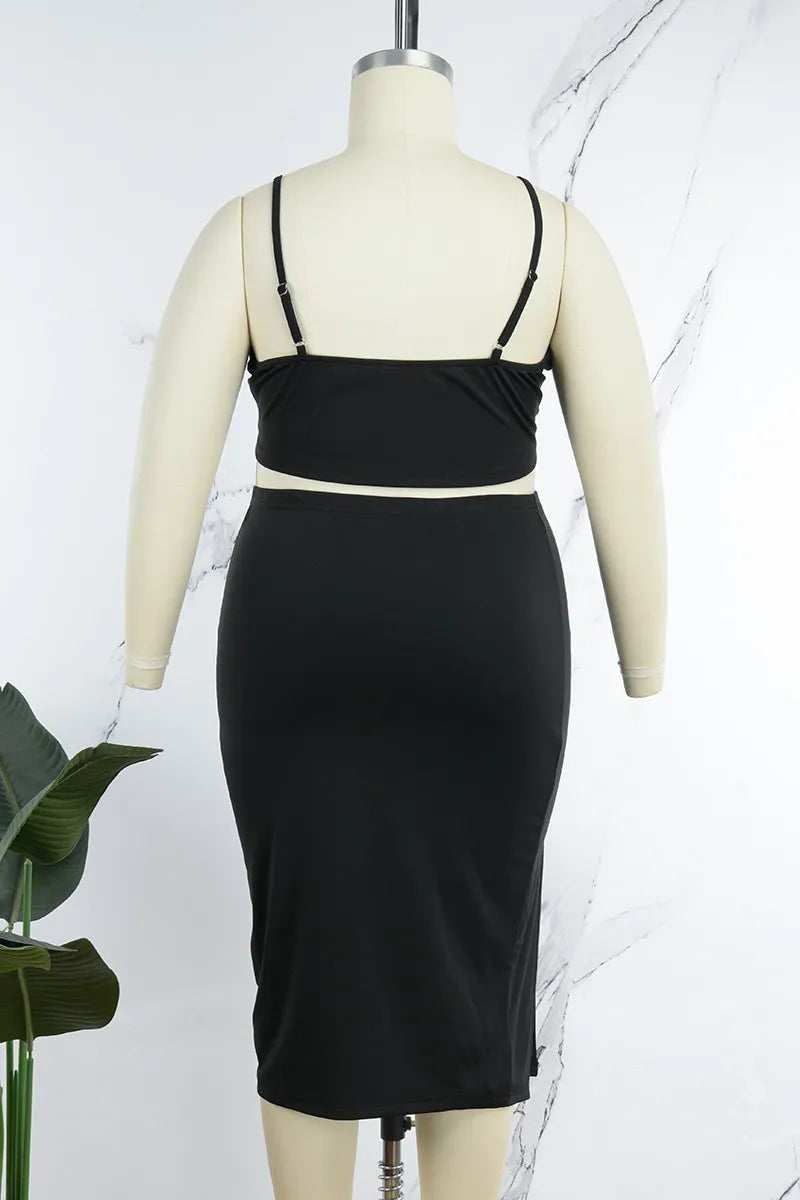 THE "BODY LANGUAGE" SKIRT SET