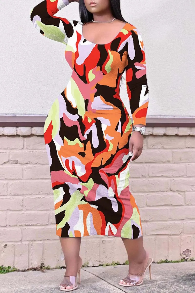 THE "POP ART" MIDI DRESS